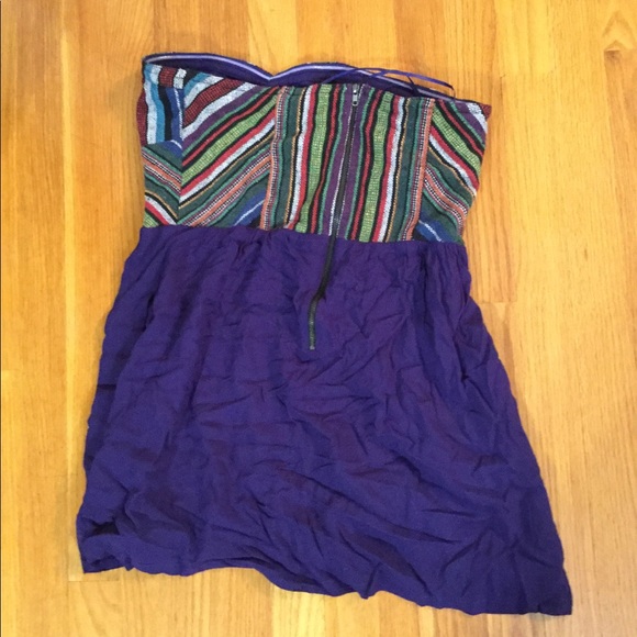 Urban Outfitters purple/Aztec dress - Picture 2 of 3